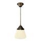 Opaline glass Kandem pendant lamp model 409