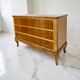 Commode italienne en noyer du milieu du siècle, années 1960.