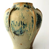 Vase Auguste Delaherch, numéroté 3526 en grés émaillé art deco