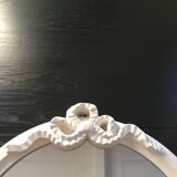 White ribbon mirror