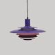 Old Swedish design lamp by Teknika - rare - Sweden 70s