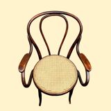 Deux fauteuils J&J Kohn 1900 en bois courbé