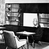 Coffee table type h 370 designed by jindrich halabala