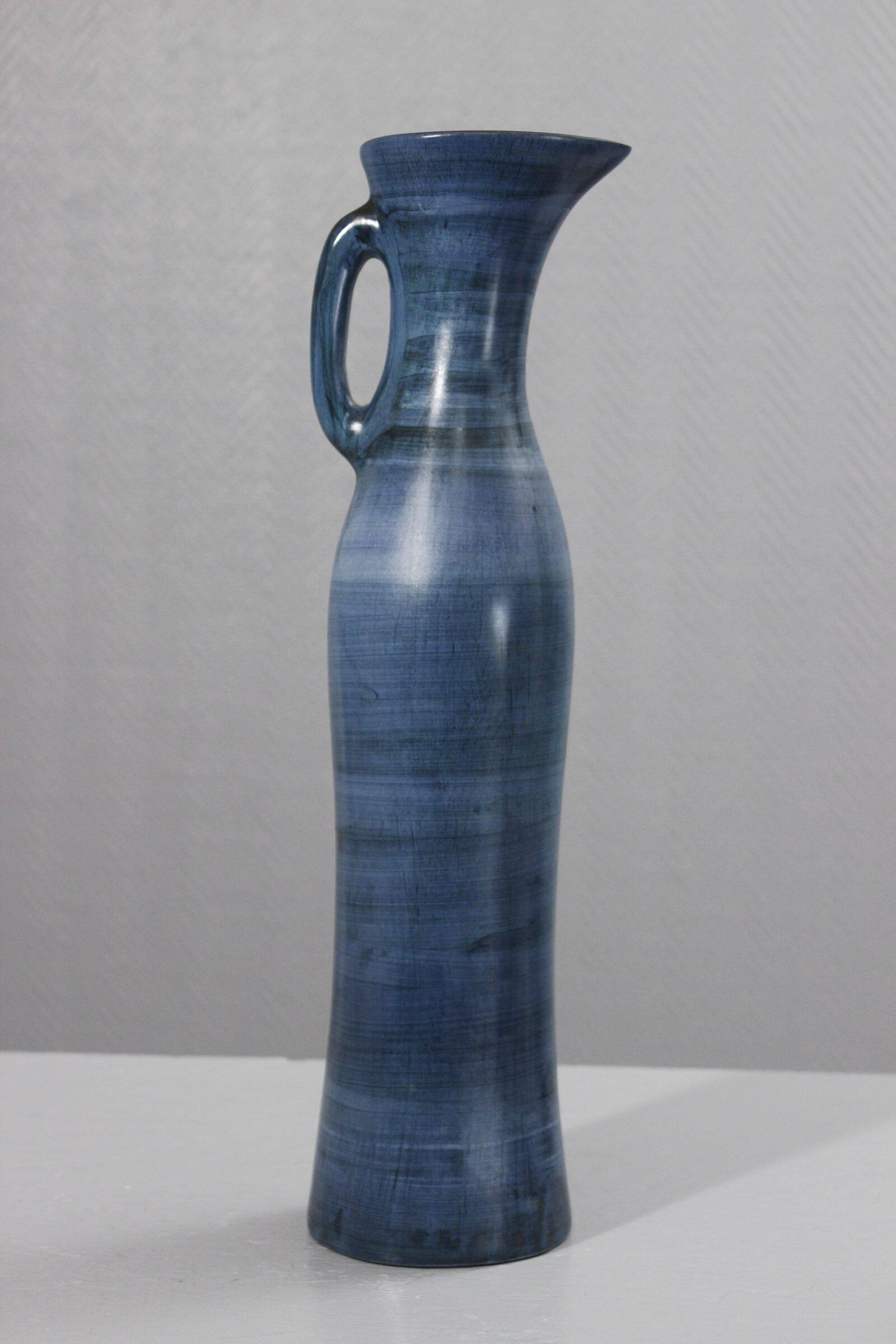 Jean De Lespinasse in Nice Grand vase pitcher France 1950s