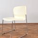SM400K White Swing Chair by Gerd Lange for Drabert, Set of 4, 1980s