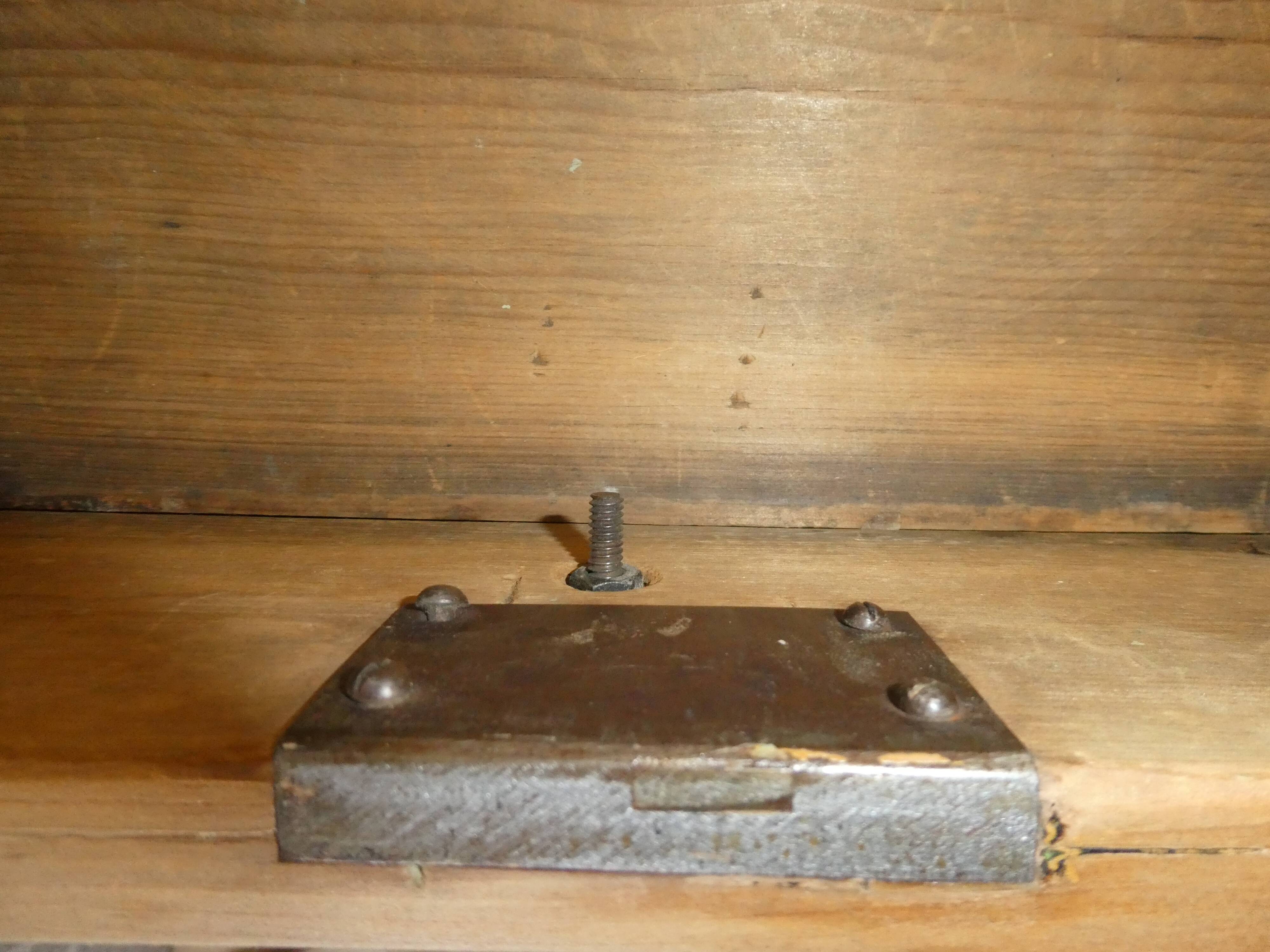 Commode anglaise de la fin du 19 ème siècle