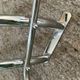 Circular chromed metal coat rack from the 50s-60s