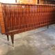 Enfilade in Macassar from the 1940s-50s in Art Deco style.