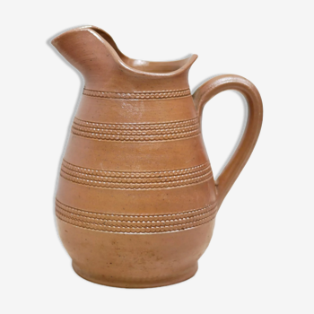 Vintage stoneware pitcher