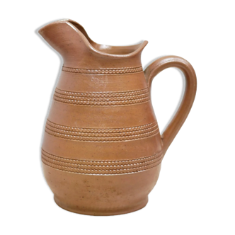 Vintage stoneware pitcher