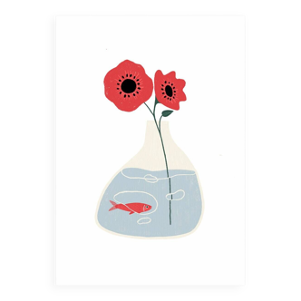 Le coquelicot - illustration a3