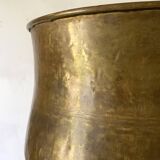 Hammered copper pot cover, diameter 28 cm