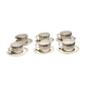 set of 6 Pagnossin ceramic tea cups and saucers from Treviso