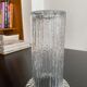 Vase scandinave verre pressé vintage