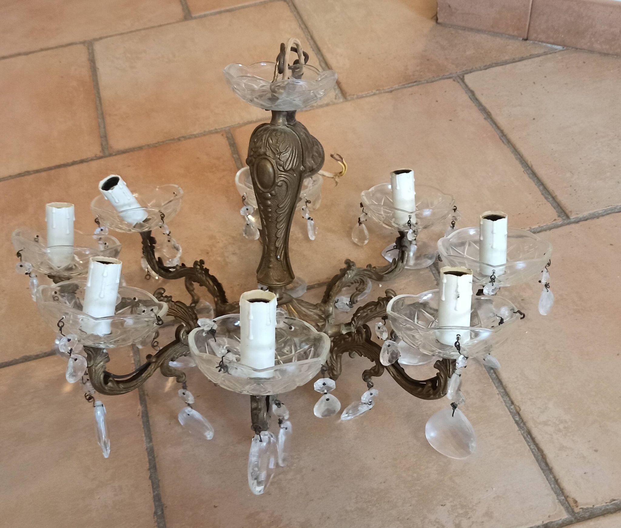 Tassel chandelier