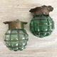 Marine lantern wall lamp in blown glass