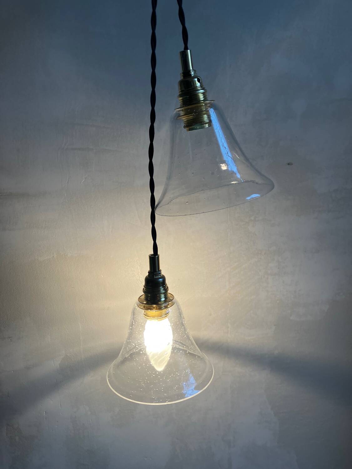 Pair of portable lamps