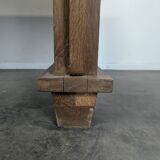 Oak desk in Art Deco style.