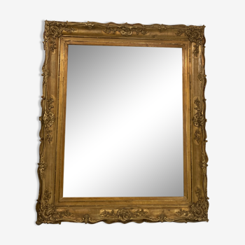 Golden mirror Louis XV 120x100cm