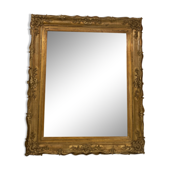 Golden mirror Louis XV 120x100cm