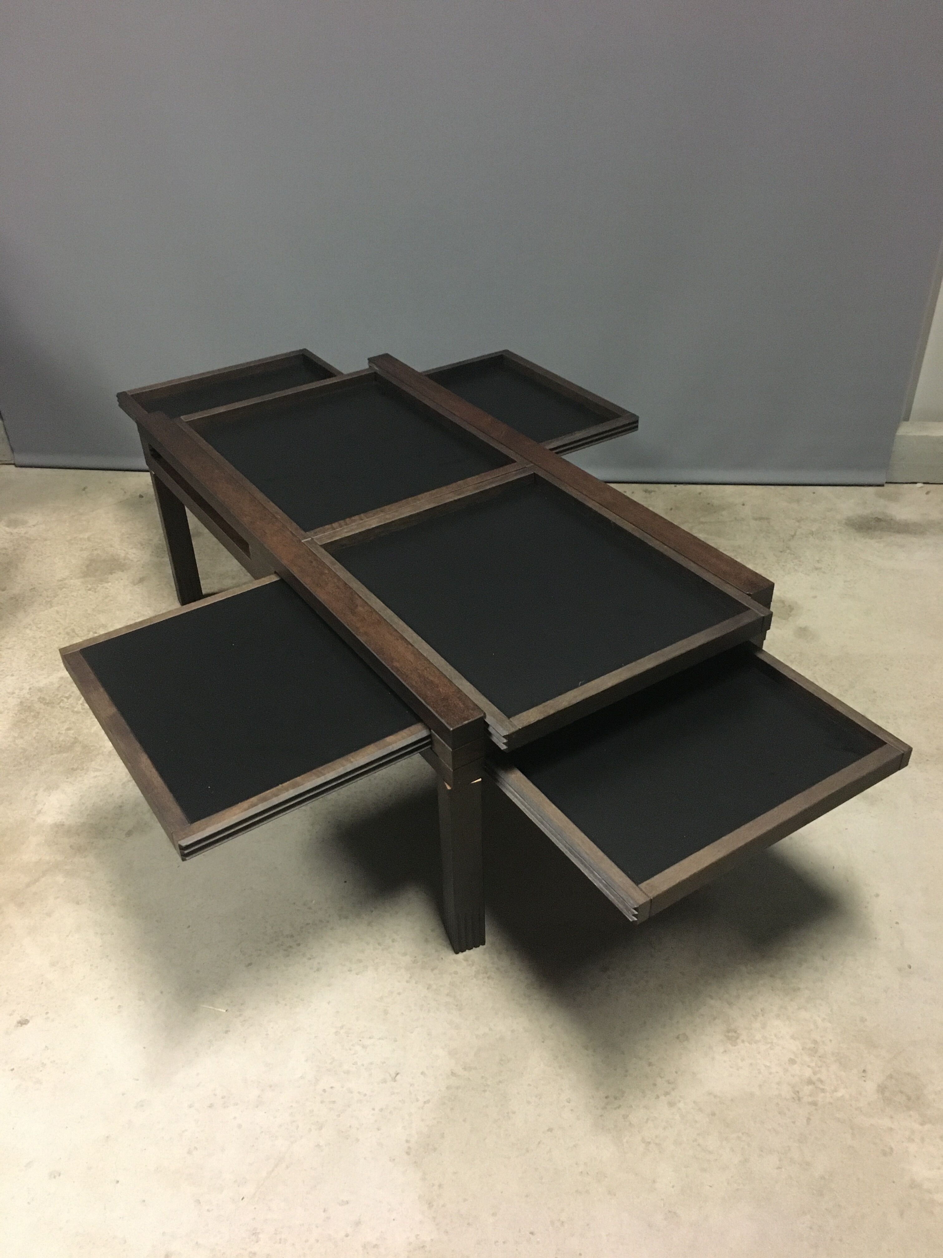 Bernard vuarnesson hexa coffee table.