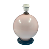 Pink sphere lamp stand