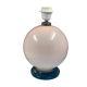 Pink sphere lamp stand