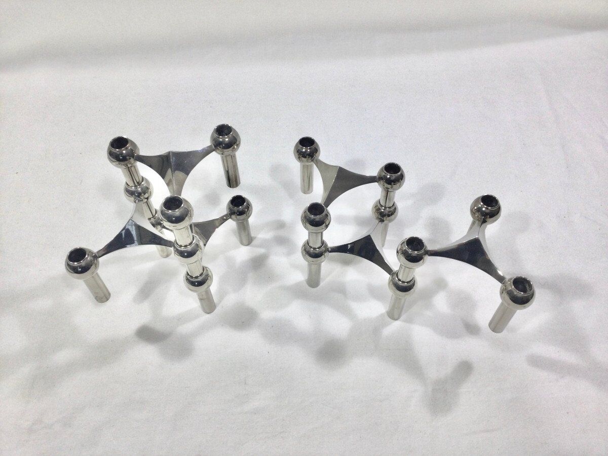 Hans Nagel And Werner Stoff - 6 Stackable Candle holdersflag