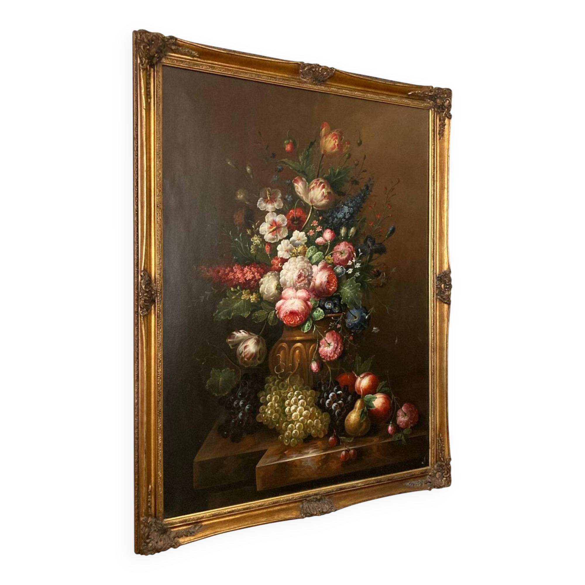 Still life signed by Elias Jozsa, Hungarian painter.