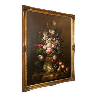 Still life signed Elias Jozsa Hungarian painter