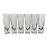 Service de 6 verres Habitat 1980