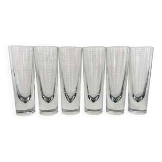 Service de 6 verres Habitat 1980