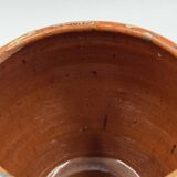 Set of 4 Flemish art nouveau stoneware