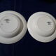 2 hollow plates in sarreguemines model Denise diam 22 cm