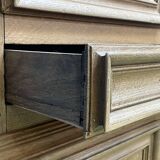 Sideboard 4 doors of the eighteenth in raw oak