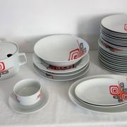 3 oval dishes Winterling Marktleuthen Bavaria 70's