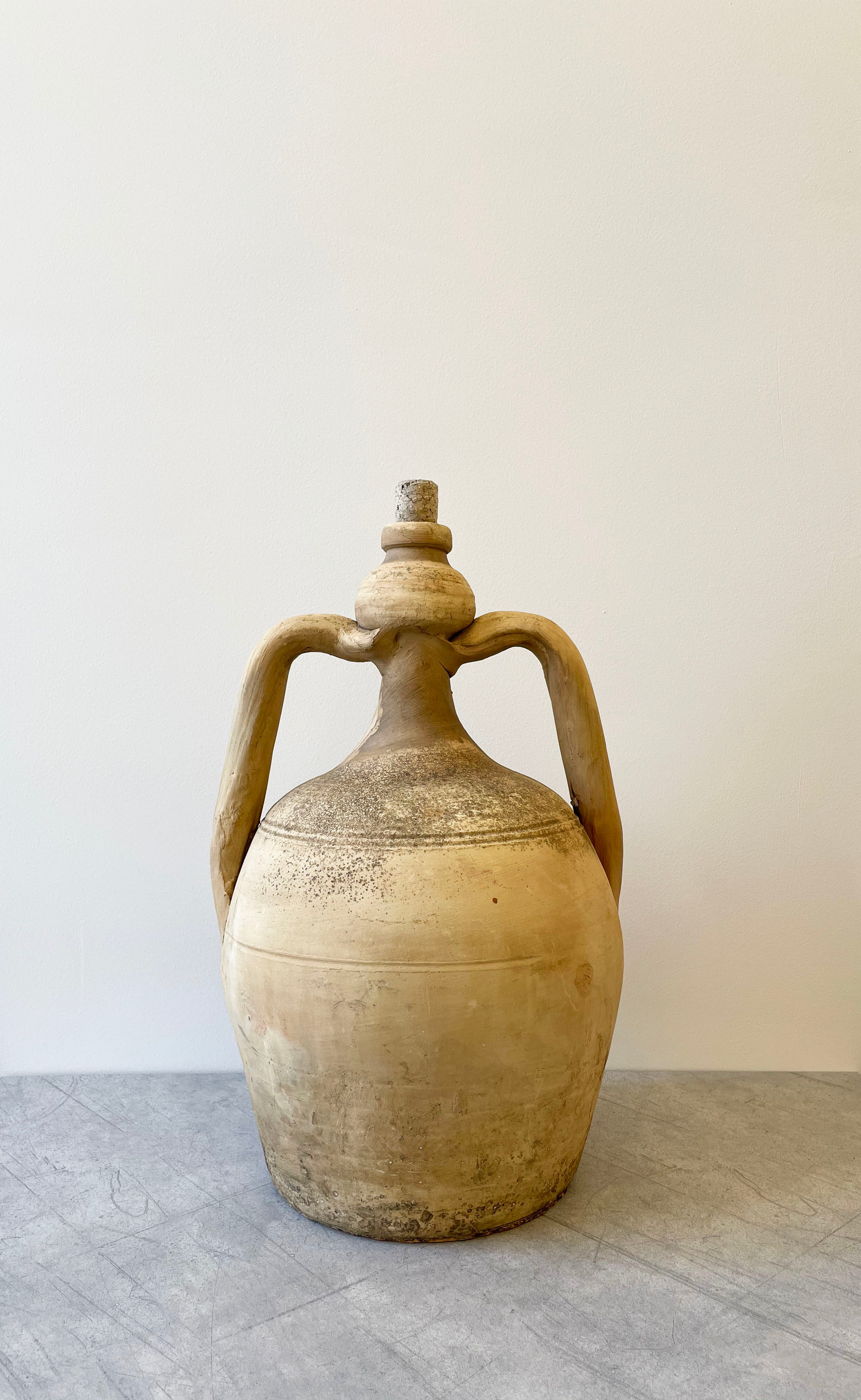 Antique unglazed amphora