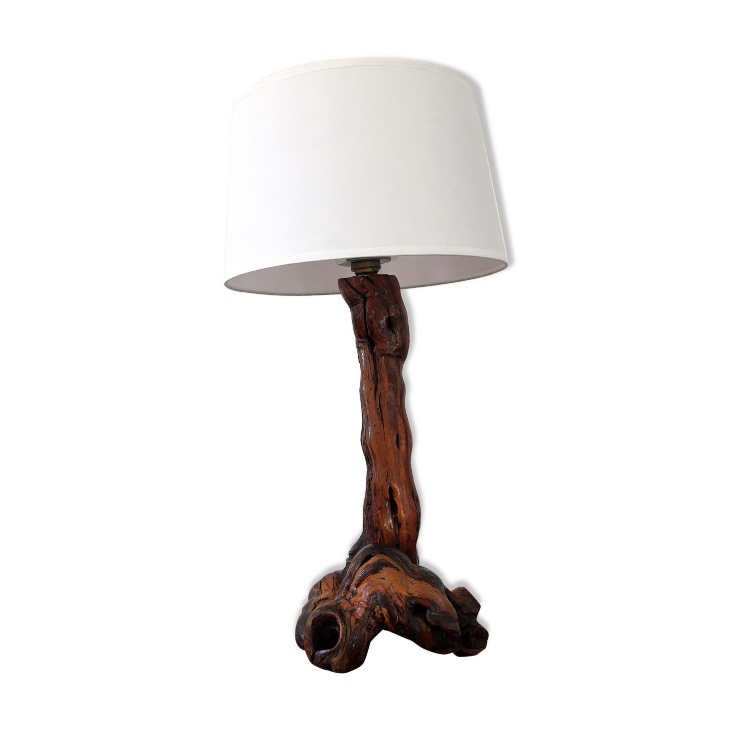 Vintage brutalist lamp 50s