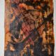 Jean Poulet (1926-2006) "the dead city" Oil on paper