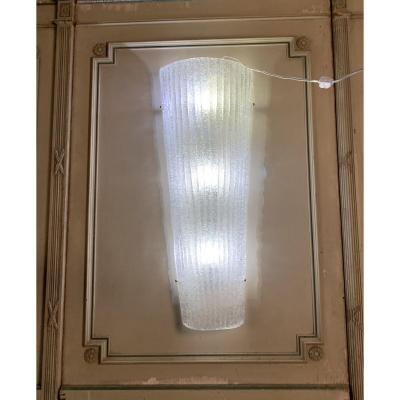 Pair of murano glass sconces