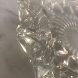cendrier en verre ciselé