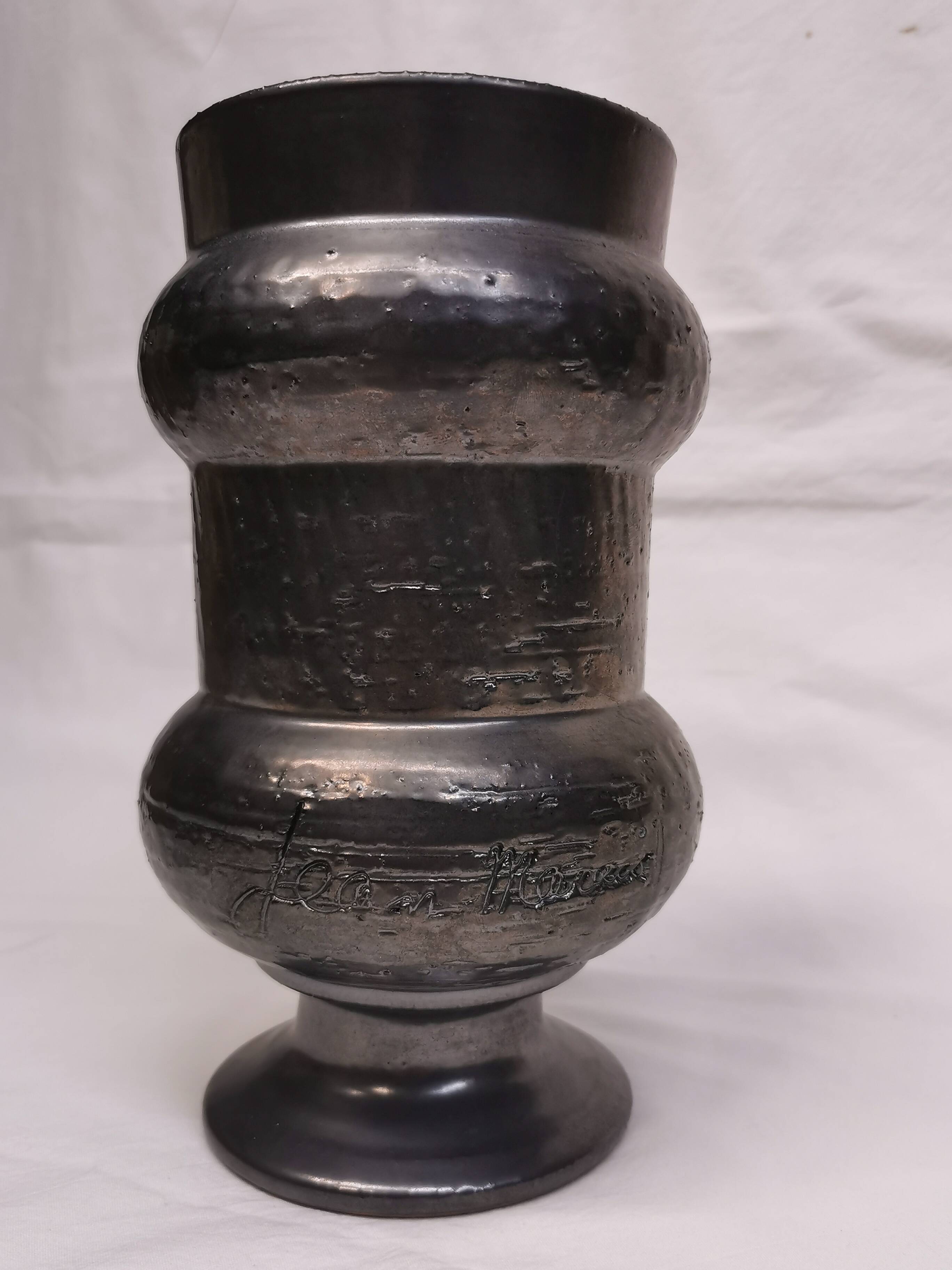 Pot, vase. ceramic signed jean marais.