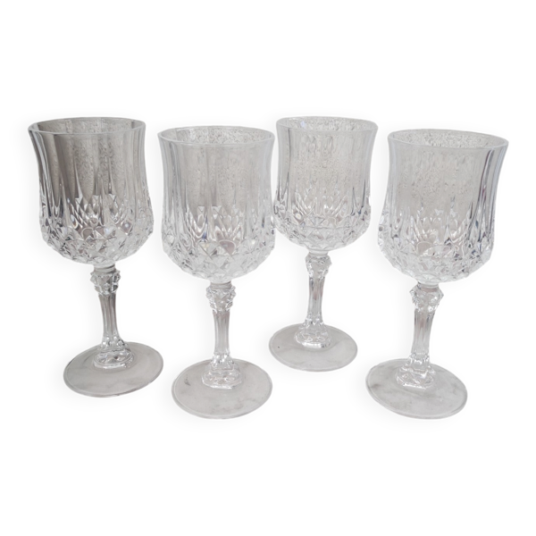 Verres a vins cristal