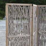 Wooden screen