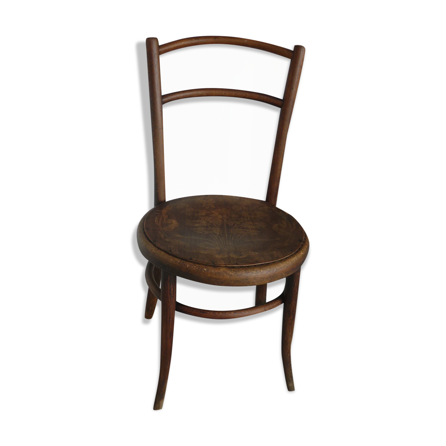 Fischel screen-printed round seated chair