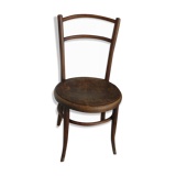 Chaise assise ronde sérigraphiée Fischel