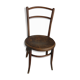 Fischel screen-printed round seated chair