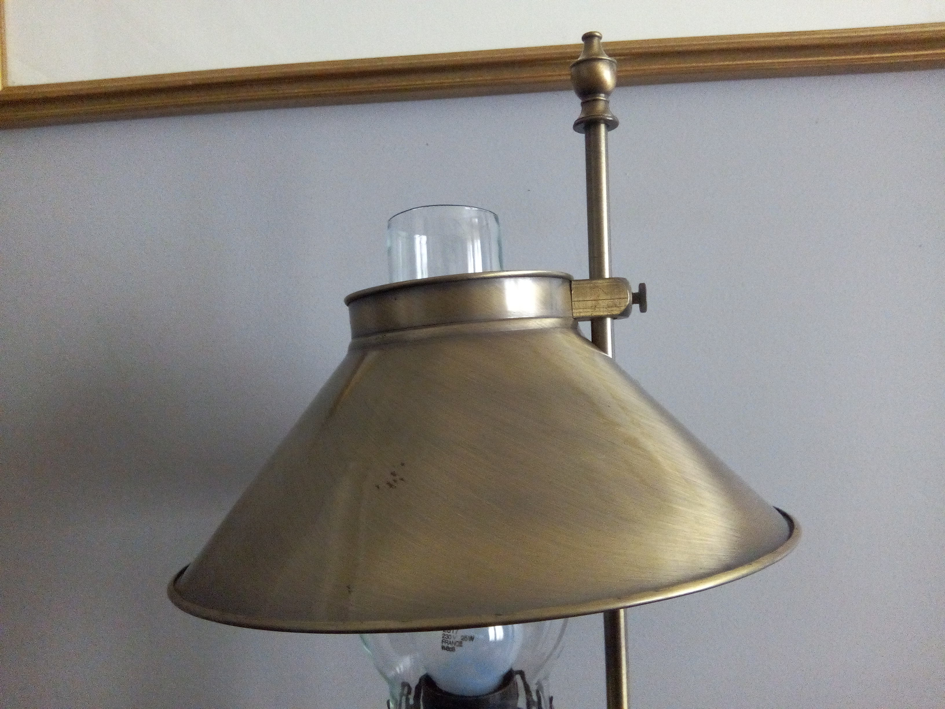 Modern table lamp "Orient express" Paris-Istanbul