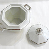 TLB Limoges Porcelain Art Deco Sugar