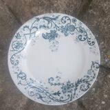 Plate in Iron Earth HB&Cie model Sévigné